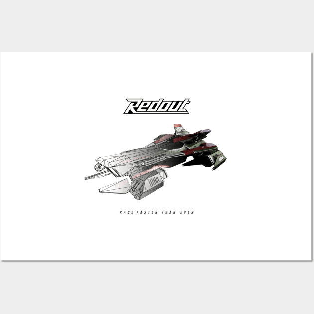 Redout - Buran to Wire Light Wall Art by 34bigthings